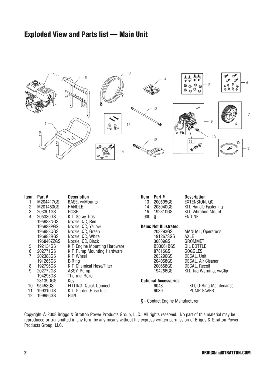 BRIGGS AND STRATTON, 020324, IPL.2